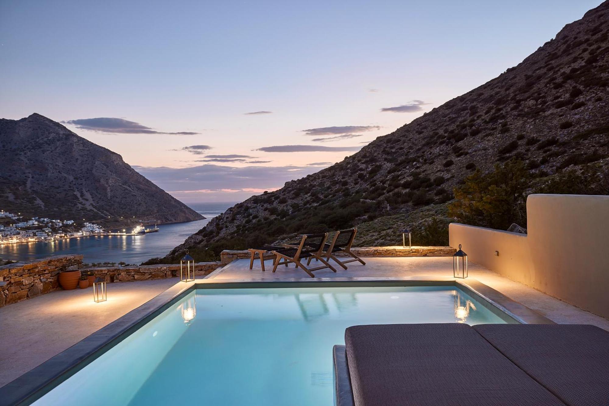 Apsila Pool Suites Kamares  ห้อง รูปภาพ
